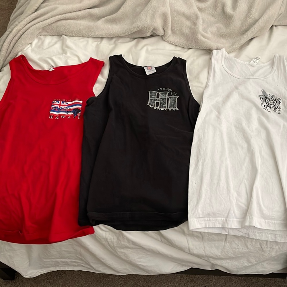 Tank tops from hawaii